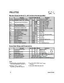 浏览型号IRLL2703的Datasheet PDF文件第2页