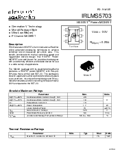 浏览型号IRLMS5703的Datasheet PDF文件第1页