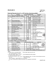 浏览型号IRLR3410的Datasheet PDF文件第2页