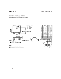 浏览型号IRLML6401的Datasheet PDF文件第7页