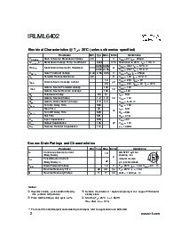 浏览型号IRLML6402的Datasheet PDF文件第2页