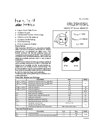 浏览型号IRL2910L的Datasheet PDF文件第1页