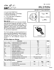 浏览型号IRL3705N的Datasheet PDF文件第1页