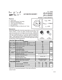 浏览型号IRLR2905Z的Datasheet PDF文件第1页