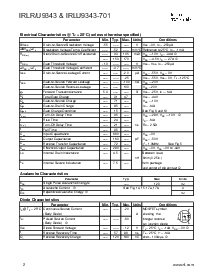 浏览型号IRLR9343的Datasheet PDF文件第2页