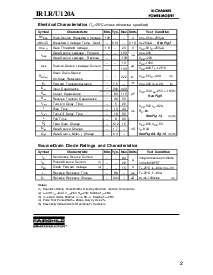 浏览型号IRLR120A的Datasheet PDF文件第2页