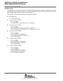 浏览型号MSP430F1491IRTD的Datasheet PDF文件第12页