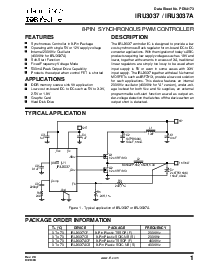 浏览型号IRU3037ACS的Datasheet PDF文件第1页