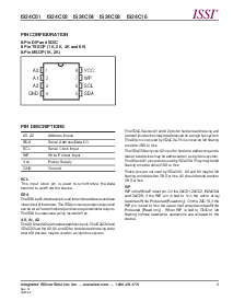 浏览型号IS24C02-3G的Datasheet PDF文件第3页