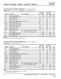 浏览型号IS24C02-3P的Datasheet PDF文件第12页
