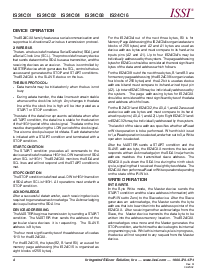 浏览型号IS24C02-2SI的Datasheet PDF文件第4页