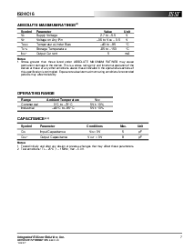浏览型号IS24C16-G的Datasheet PDF文件第7页