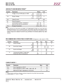 浏览型号IS41LV16100-50K的Datasheet PDF文件第5页