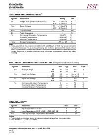 浏览型号IS41C16256-35K的Datasheet PDF文件第5页