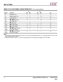 浏览型号IS61LV12824-10B的Datasheet PDF文件第6页