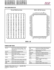 浏览型号IS61LPD25636T/D的Datasheet PDF文件第3页