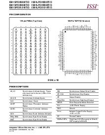 浏览型号IS61LPD25636T/D的Datasheet PDF文件第7页