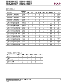 浏览型号IS61LPD25636T/D的Datasheet PDF文件第9页