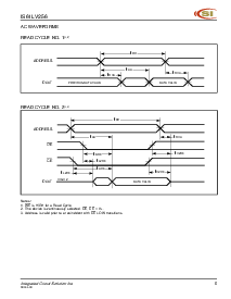 浏览型号IS61LV256-8J的Datasheet PDF文件第5页