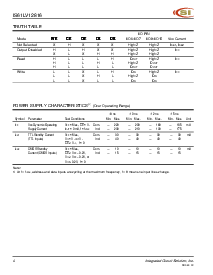 浏览型号IS61LV12816-10T的Datasheet PDF文件第4页