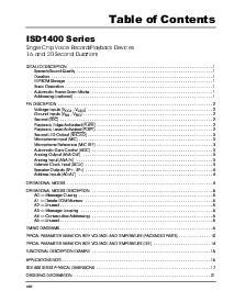 浏览型号ISD1416P的Datasheet PDF文件第3页