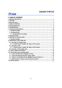 浏览型号ISD2560的Datasheet PDF文件第4页