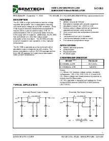 浏览型号SC1563ISK-3.3的Datasheet PDF文件第1页