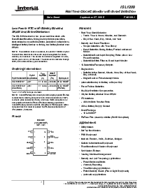 浏览型号ISL1209IU10的Datasheet PDF文件第1页