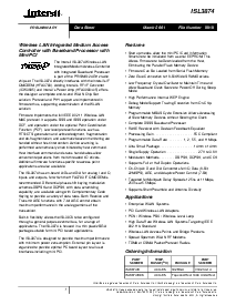 浏览型号ISL3874的Datasheet PDF文件第1页