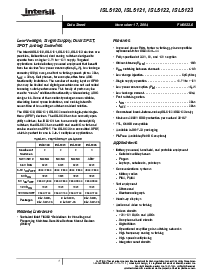 浏览型号ISL5120IB的Datasheet PDF文件第1页