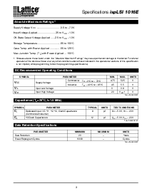 浏览型号ispLSI1016E-125LT44的Datasheet PDF文件第3页