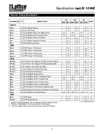 浏览型号ispLSI1016E-125LT44的Datasheet PDF文件第6页