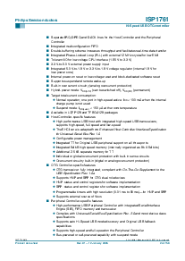 浏览型号ISP1761BE的Datasheet PDF文件第2页