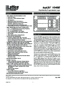 浏览型号ISP1048E的Datasheet PDF文件第1页