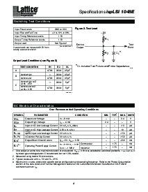 浏览型号ISPL1048E-100LQ的Datasheet PDF文件第4页