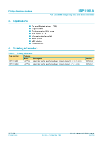 浏览型号ISP1161ABD的Datasheet PDF文件第4页