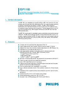 浏览型号ISP1160BD的Datasheet PDF文件第1页