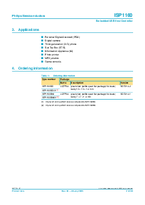 浏览型号ISP1160BM/01的Datasheet PDF文件第2页