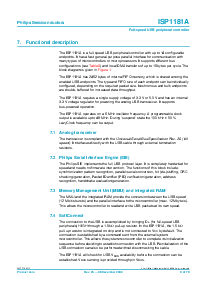 浏览型号ISP1181ADGG的Datasheet PDF文件第9页