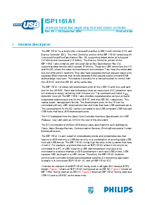 浏览型号ISP1161A1的Datasheet PDF文件第1页