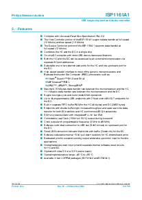 浏览型号ISP1161A1的Datasheet PDF文件第3页