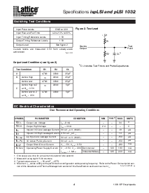 浏览型号ispLSI1032-60LG/883的Datasheet PDF文件第4页