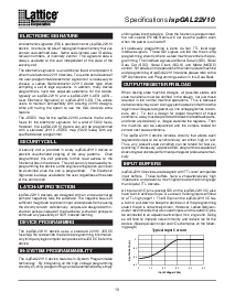 浏览型号ISPGAL22V10C-15LJ的Datasheet PDF文件第10页