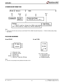 浏览型号CAT34C02VP2ITE13的Datasheet PDF文件第14页