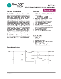 浏览型号AAT3242ITP-QY-T1的Datasheet PDF文件第1页