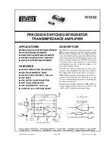 浏览型号IVC102U的Datasheet PDF文件第1页