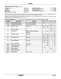 浏览型号EL7630IWTZ-T7A的Datasheet PDF文件第2页