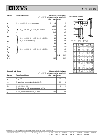浏览型号IXTH24P20的Datasheet PDF文件第2页