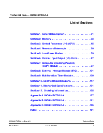 浏览型号MC68HC705J1ACP的Datasheet PDF文件第5页