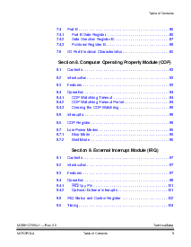 浏览型号MC68HC705KJ1CDW的Datasheet PDF文件第9页